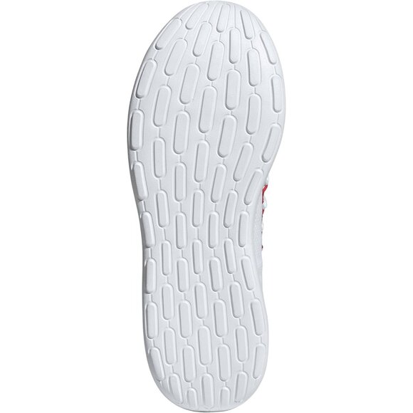 ⚡Adidas Mens White/Better Scarlet/Lucid Blue Imported Rubber Lite Pull-On Shoes - Picture 4 of 8